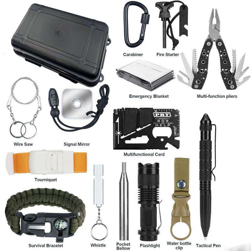 Fishing Kit Compact - Kit d'outils de survie compact et