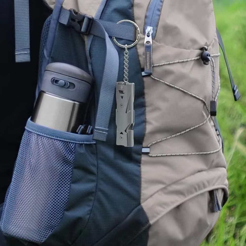 Emergency Whistle Loud - Sifflet de survie multifonctionnel professionnel à
