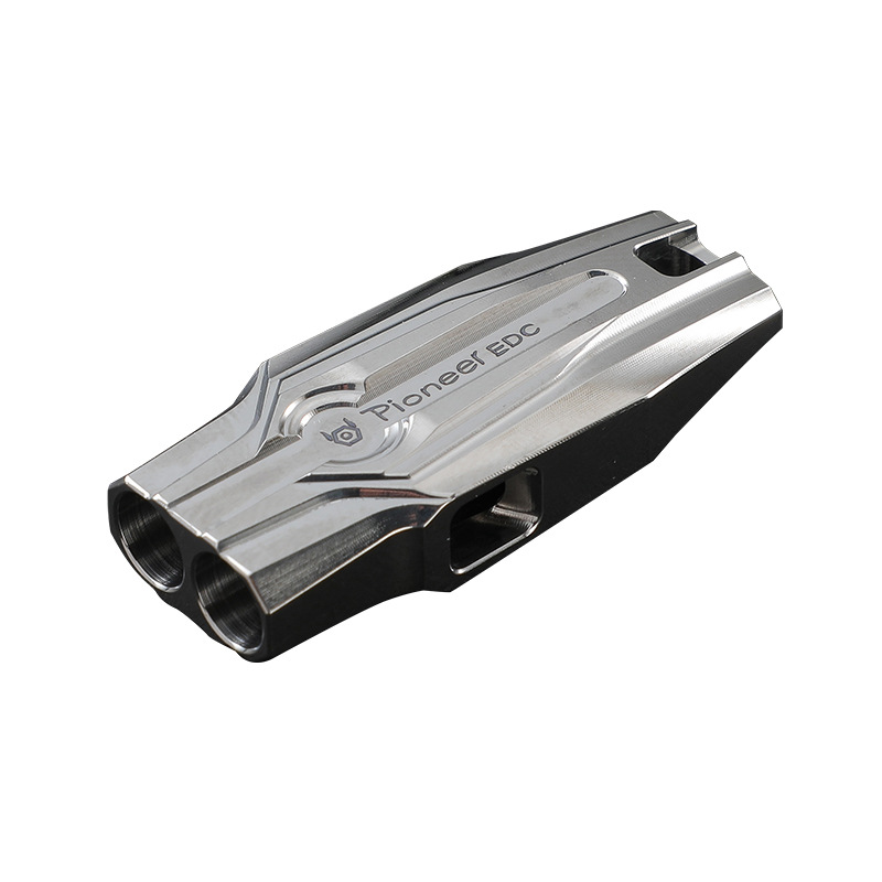 Emergency Whistle Loud - Sifflet d'urgence avec lanière en titane,