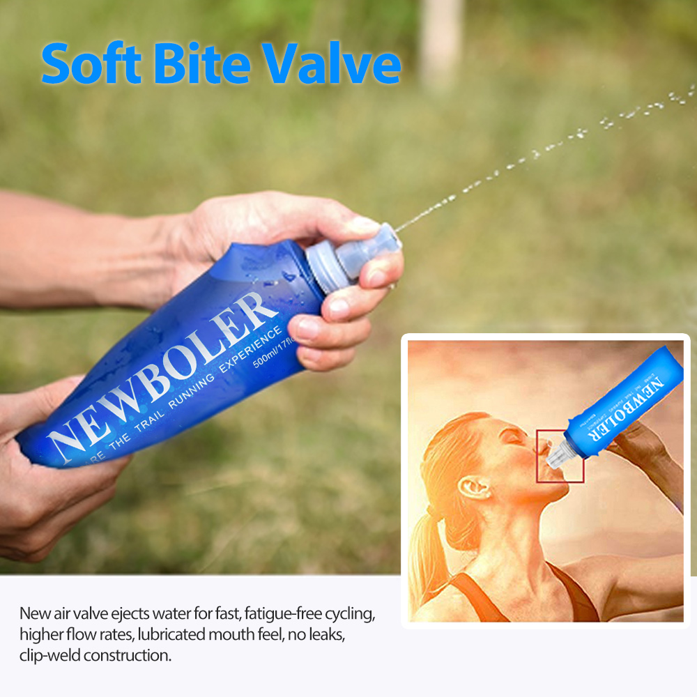 750ML bouteille d'eau TPU plia - Water Bag Collapsible avis et prix
