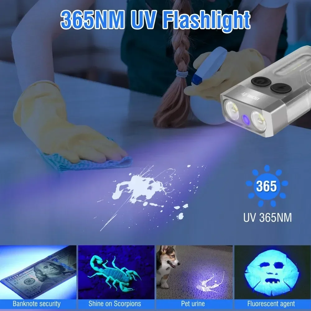 BORUiT V10 porte-clés UV LED E - Fishing Kit Compact avis et prix