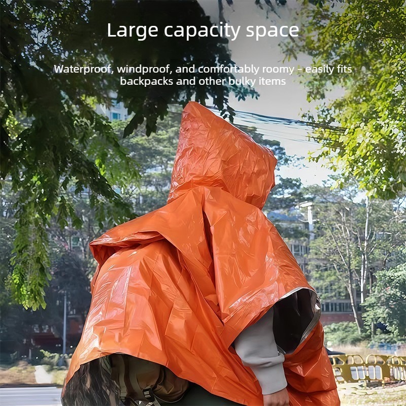 Couverture poncho thermique co - Survival Blanket Reflective avis et prix