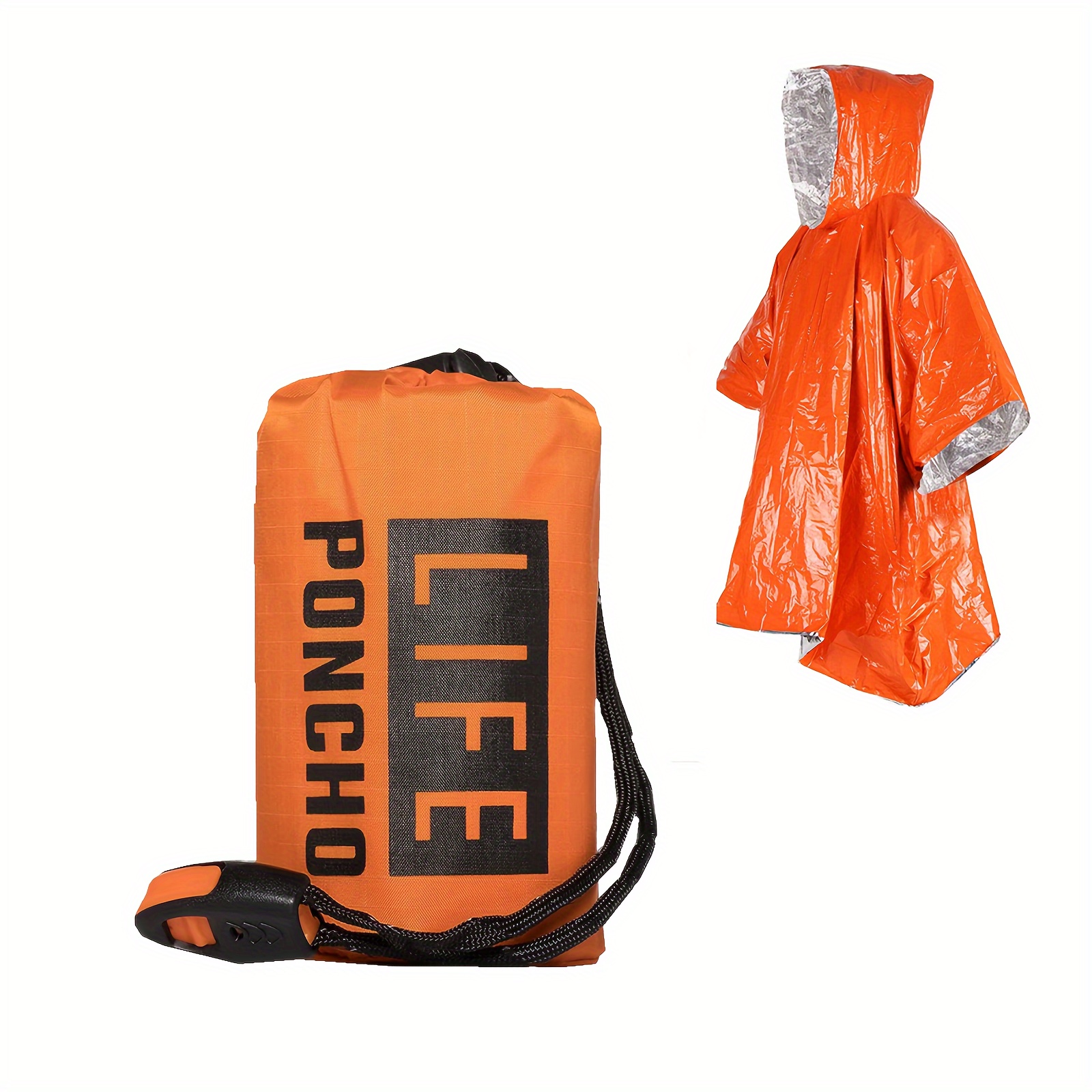 Poncho de pluie de survie d'ur - Survival Blanket Reflective avis et prix