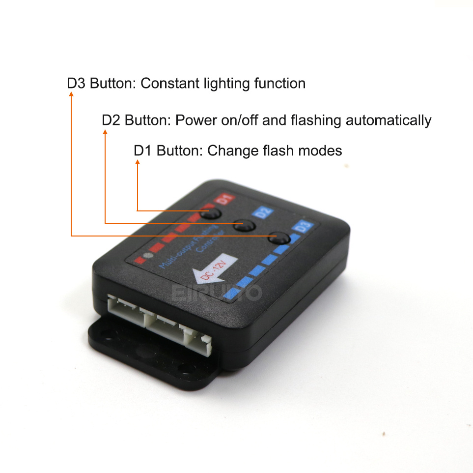 4x 3 LED Grill Car LED Strobe  - Sos Light Strobe avis et prix